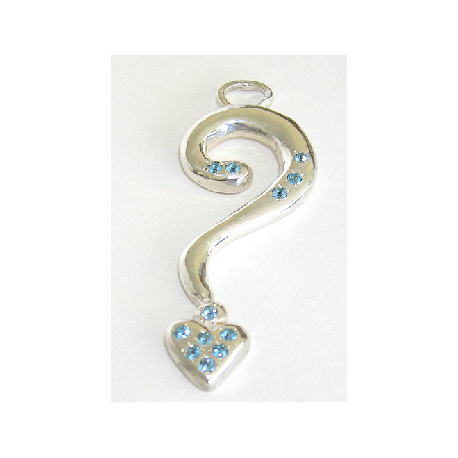 Heart Question Pendant