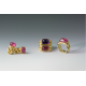 Braid Ring - Cabochon Rubelite Tourmaline