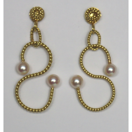 Serpentine Earring