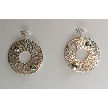  Bollywood Disc Earring