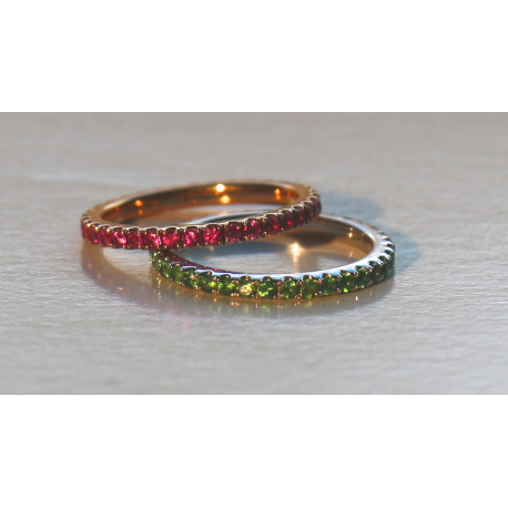 Single Row Eternity Band