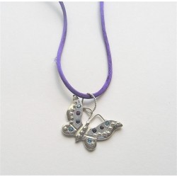 Butterfly Pendant  (Dotted)