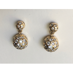 Pave Ball Earring