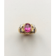 Lynne Bow Ring - Pink Tourmaline, Diamonds