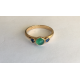 Small Three Stone Stacking Ring