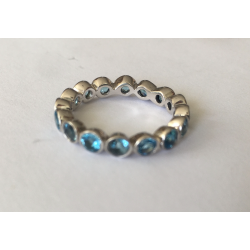 Medium Bezel Stacking Eternity Band