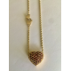 Ruby Heart Necklace