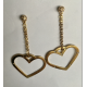 Heart Swing Earring