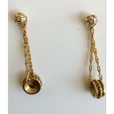 Etruscan Toggle Swing Earring